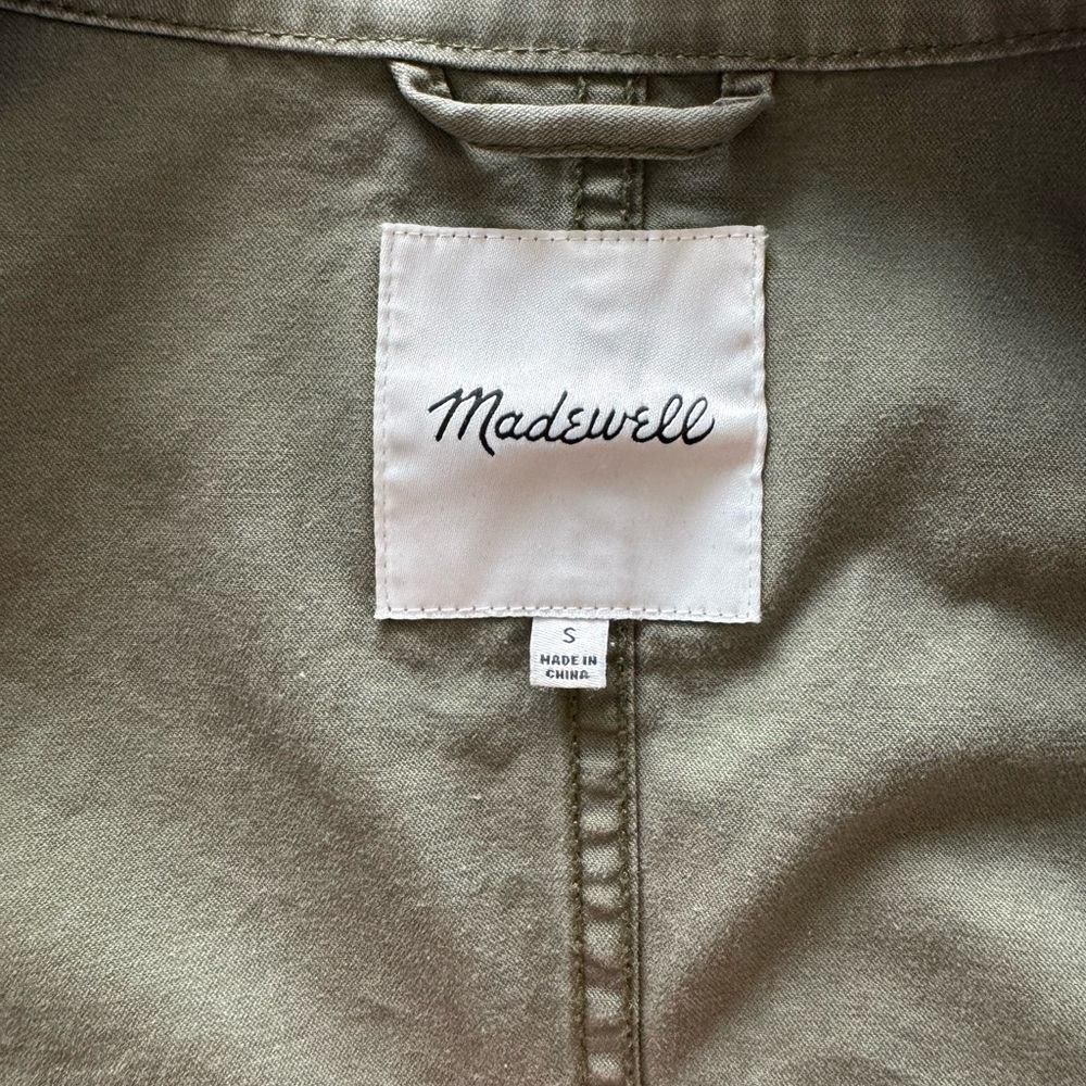 Madewell Olive Green Utility Jacket - image 4